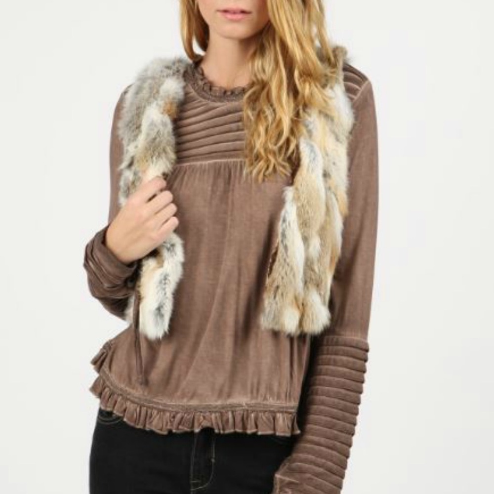 Fur vest